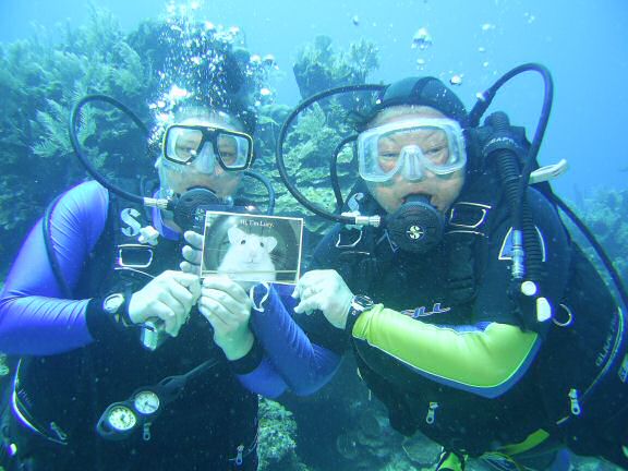 Michell and mom photographed by Brenda.