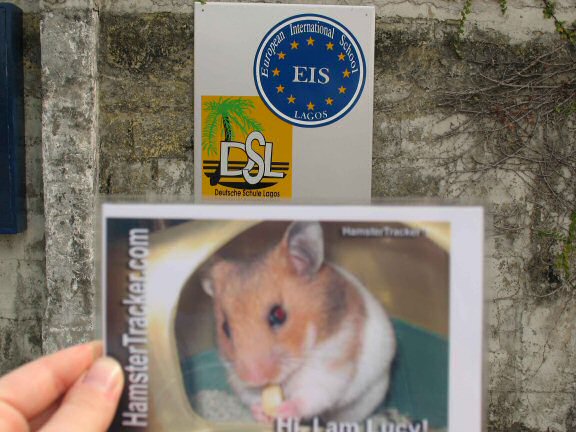 Extreme HamsterTrackin' in Laos, Nigeria by Carmen.