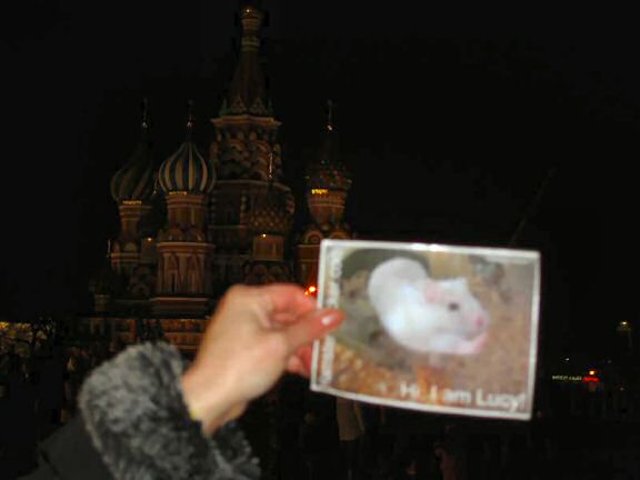 Extreme HamsterTrackin' on the Red Square, Moscow, Russia by Irina and Tanja