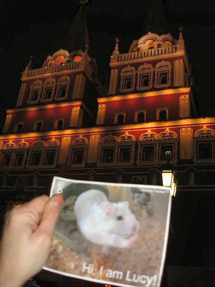 Extreme HamsterTrackin' on the Red Square, Moscow, Russia by Irina and Tanja