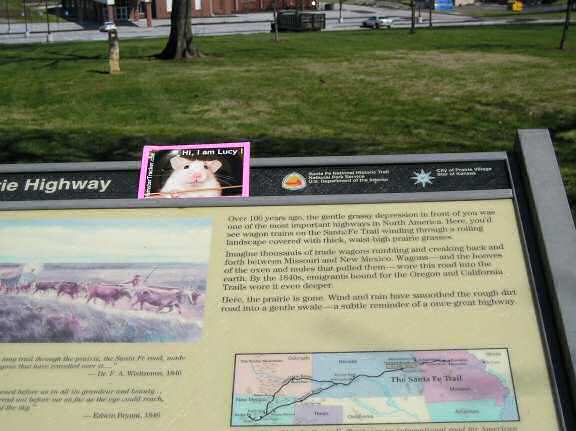 Lucy in Kansas City.