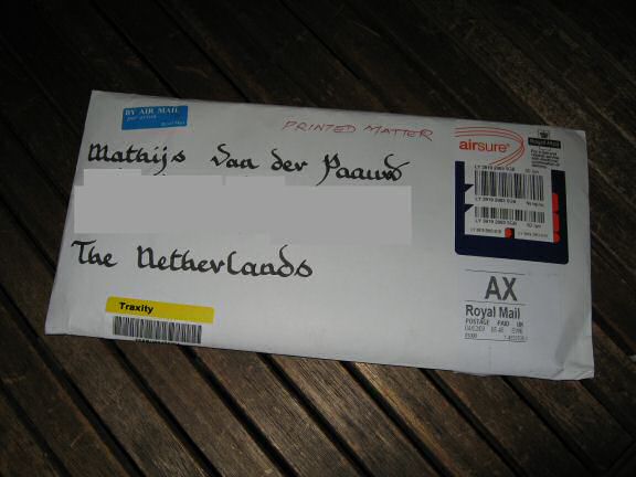 Awesome HamsterTracker™-Snail-Mail; HamsterTracker.com in 'the Guardian', the hardcopy.